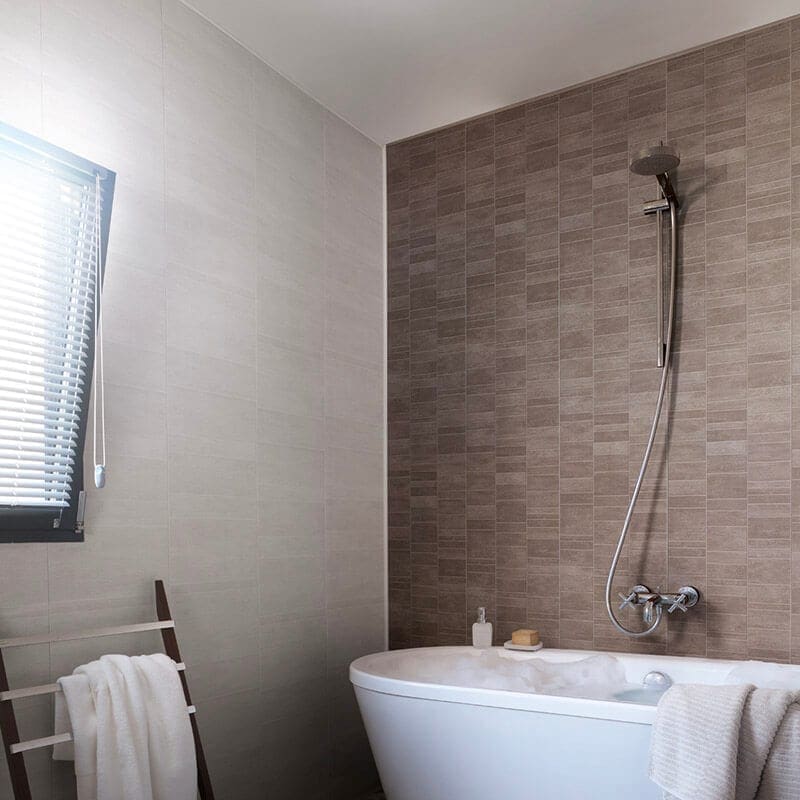 White Tile Effect PVC Wall Panels | Bathrooms & Kitchen ...