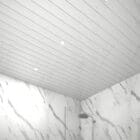 White Silver Strip on Ceiling