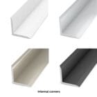 Zest aluminium internal corners all colours square copy
