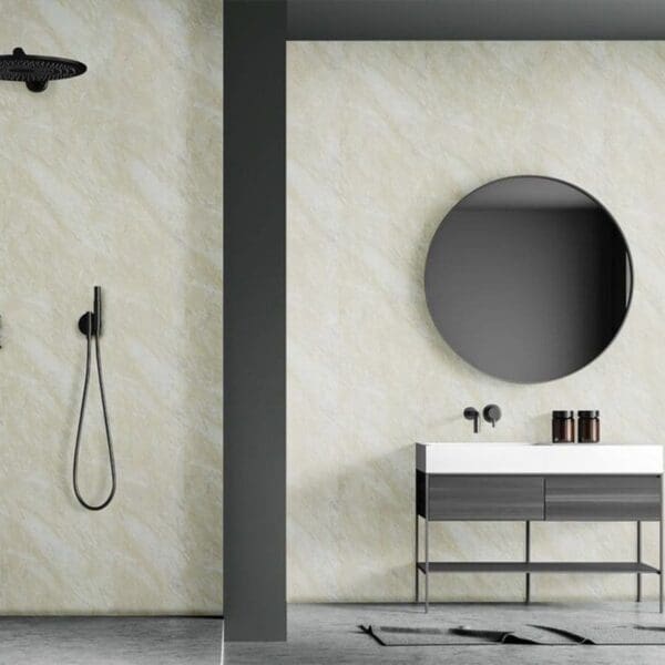 Calico Mix Beige Marble Gecko Wall Panel (250mm x 2600mm x 5mm)