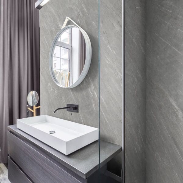 Dappled Grey Slate Wall Panel (500mm x 2600mm x 6mm)