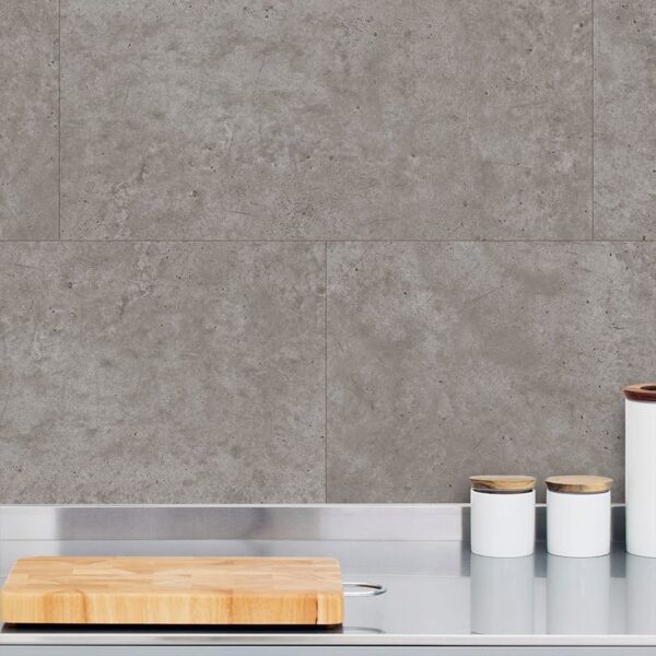 Gray Concrete Tile Effect Targwall+(600mm x 300mm x 5mm) - Image 3