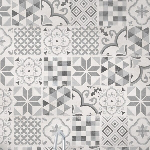 Accent Andaluz Grey Tile Wall Panel Kit Sample - Image 3